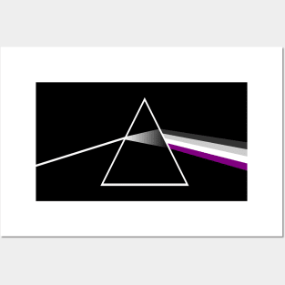 Asexual Pride Prism Posters and Art